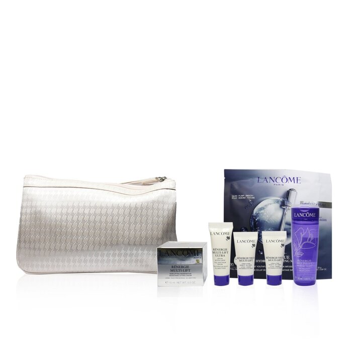 Lancome Renergie Travel Set: Lifting Cream + Gel Lotion + Serum + Eye Cream + Genifique Mask 5pcs+1bagProduct Thumbnail