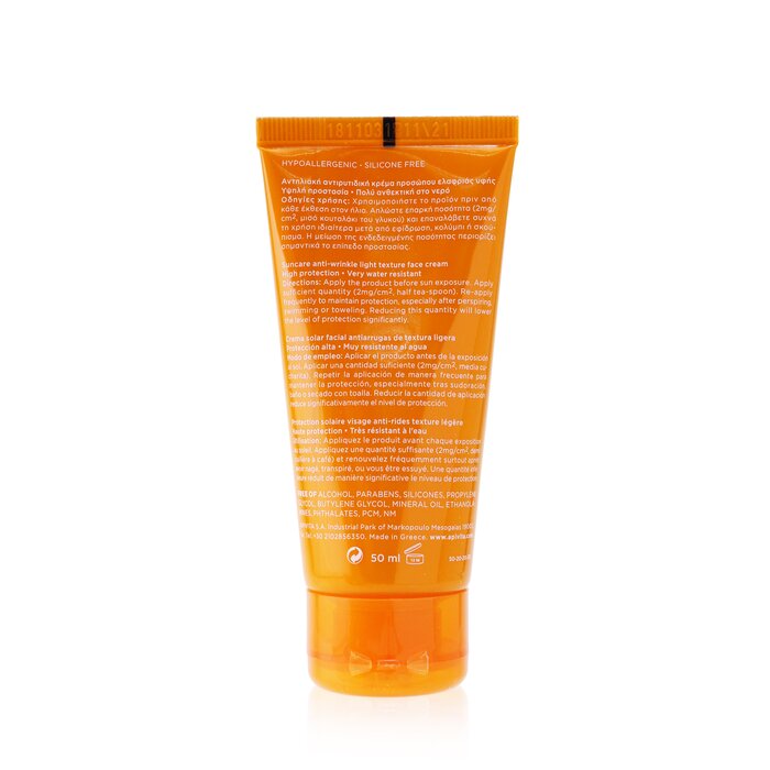 Apivita Suncare Anti-Wrinkle Light Texture Face Cream SPF 30 (Box Slightly Damaged) 50ml/1.7ozProduct Thumbnail