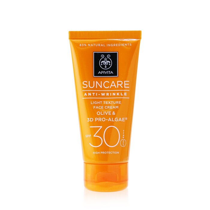 Apivita Suncare Anti-Wrinkle Light Texture Face Cream SPF 30 (Box Slightly Damaged) 50ml/1.7ozProduct Thumbnail