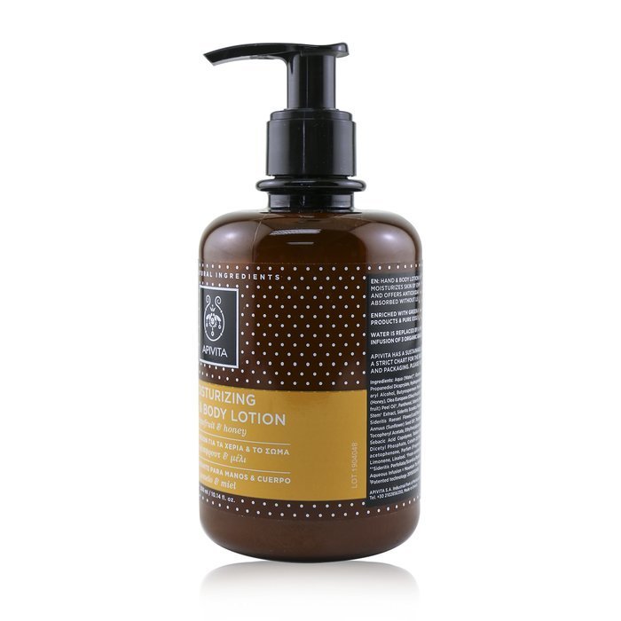 Apivita Moisturizing Hand & Body Lotion with Grapefruit & Honey 300ml/10.14ozProduct Thumbnail