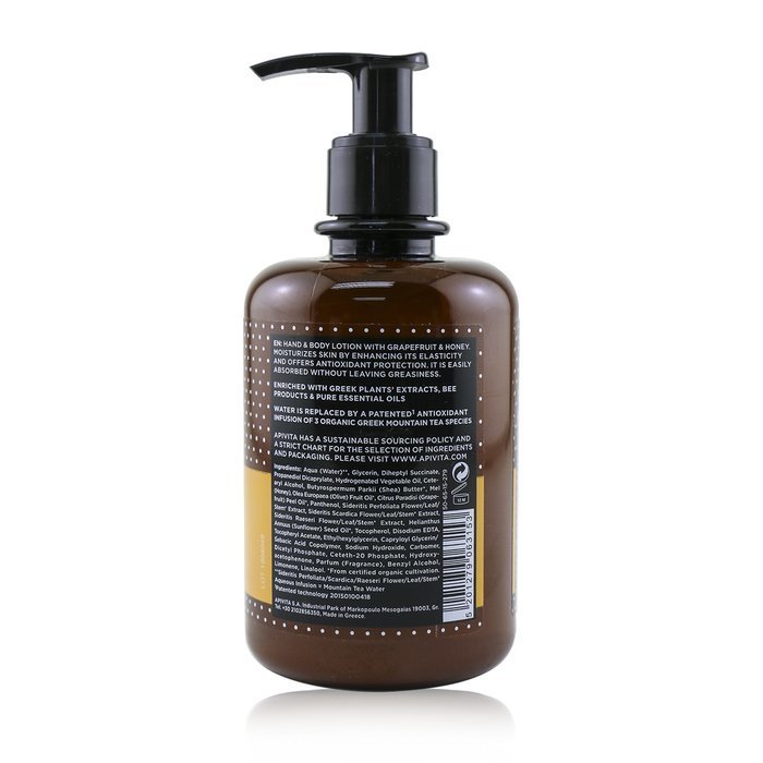 Apivita Moisturizing Hand & Body Lotion with Grapefruit & Honey 300ml/10.14ozProduct Thumbnail