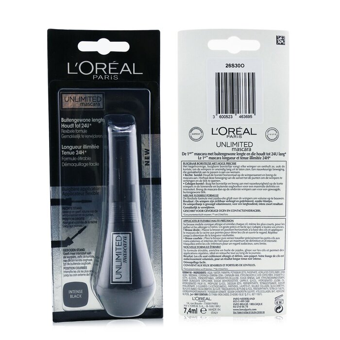 L'Oreal Unlimited Máscara 7.4ml/0.24ozProduct Thumbnail