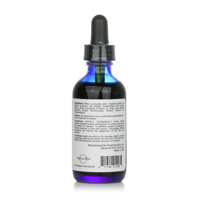 Phyto-C Superheal O-Live Serum (Treatment With Vitamins A,C,E & Olive Leaf Extract) (Salon Size) 60ml/2ozProduct Thumbnail