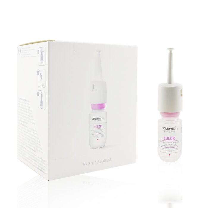 Goldwell Dual Senses Color Intensive Conditioning Serum (Color Lock For Fine to Normal Hair) 12x18ml/0.6ozProduct Thumbnail