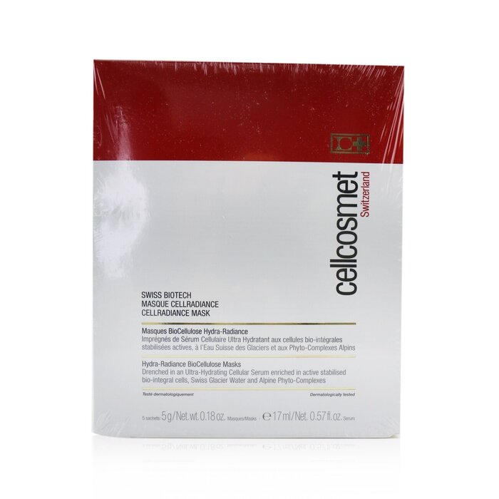 Cellcosmet & Cellmen 瑞妍  Cellcosmet Swiss Biotech CellRadiance面膜 5 SachetsProduct Thumbnail