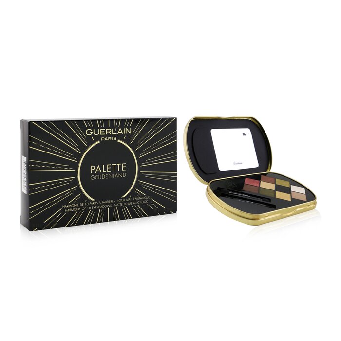 Guerlain Goldenland Harmony Of 10 Eyeshadows Palette 10x1g/0.03ozProduct Thumbnail