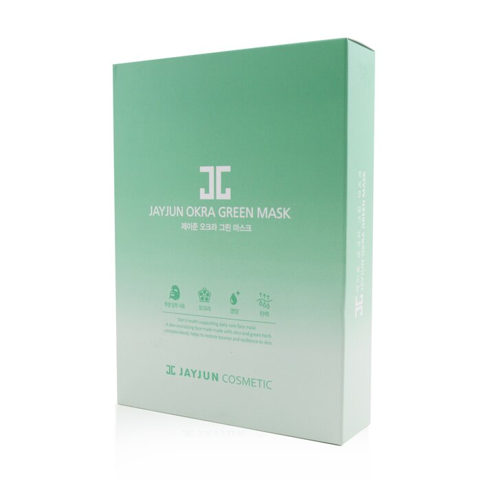 JayJun Okra Green Mask 10sheetsProduct Thumbnail
