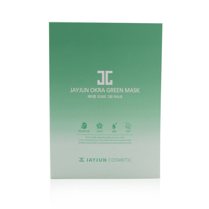 JayJun Okra Green Mask 10sheetsProduct Thumbnail