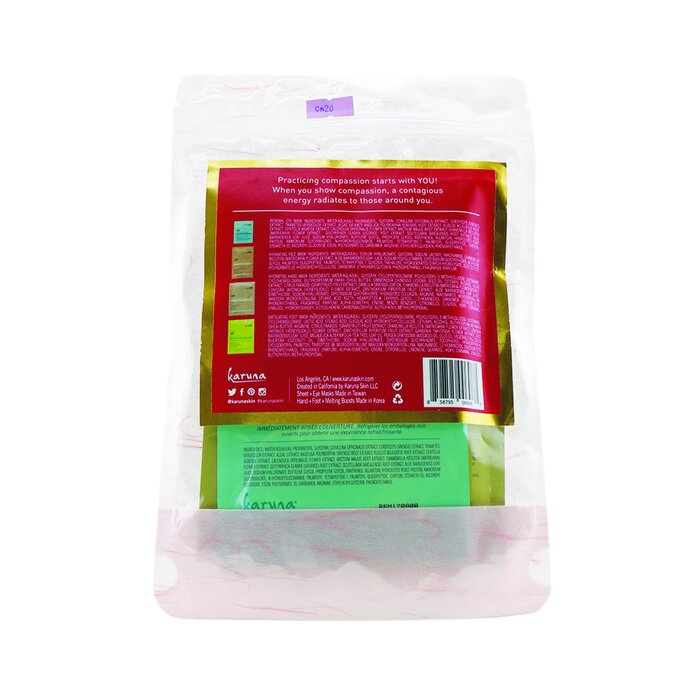 Karuna Self Love Kit: Hydrating+ Face Mask + Exfoliating+ Foot Mask + Hydrating+ Hand Mask + Renewal+ Eye Mask 4pcsProduct Thumbnail