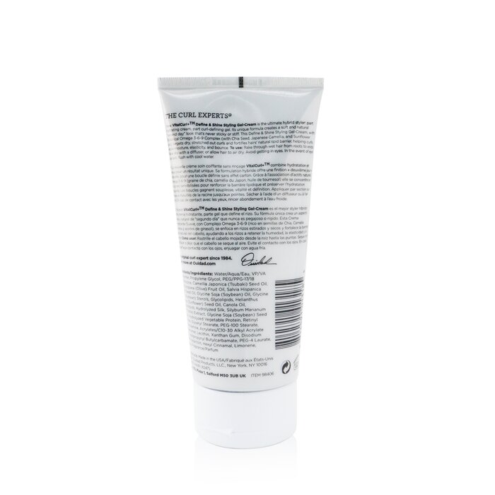 Ouidad VitalCurl+ Define & Shine Styling Gel-Cream (Classic Curls) 175ml/6ozProduct Thumbnail