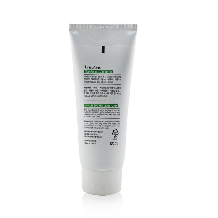 SNP SNP Less Pore Clean Foam 150ml/5.07ozProduct Thumbnail