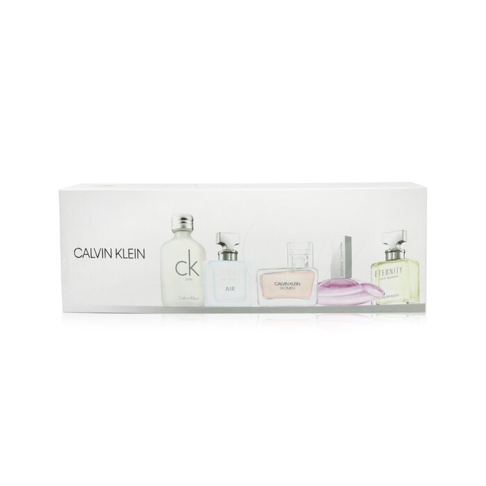 Calvin Klein Miniature Coffret: Eternity Edp 5ml + Euphoria EDP 4ml + Ck Women EDP 5ml + Eternity Air EDP 5ml + Ck One EDT 10ml 5pcsProduct Thumbnail