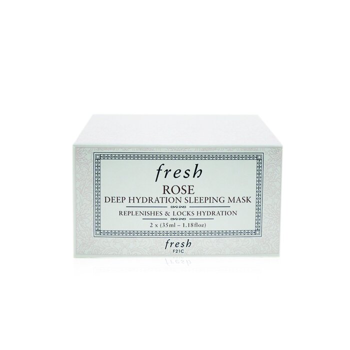 Fresh Mascarilla de Dormir Hidratación Profunda de Rosa 2x35ml/1.18ozProduct Thumbnail