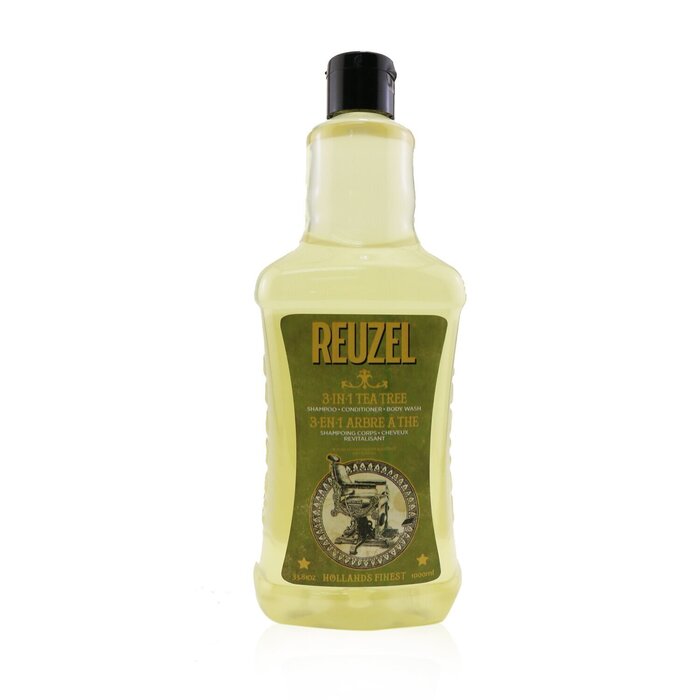 Reuzel 3-в-1 Шампунь, Кондиционер и Гель для Душа с Чайным Деревом 1000ml/33.81ozProduct Thumbnail