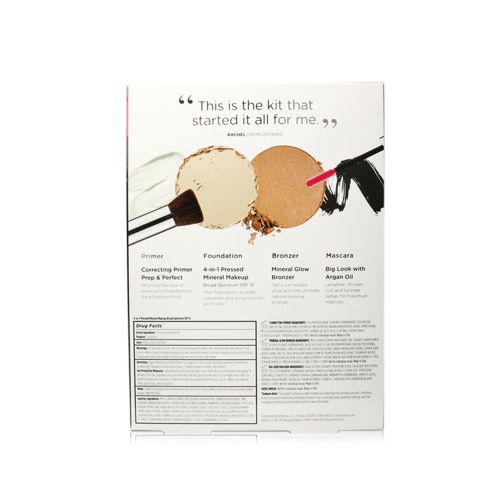 PUR (PurMinerals) Best Sellers Kit (5 Piece Beauty To Go Collection) (1x Primer, 1x Powder, 1x Bronzer, 1x Mascara, 1x Brush) 5pcsProduct Thumbnail