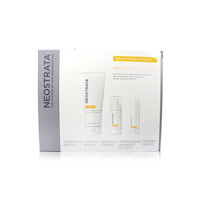 Neostrata مجموعة نظام التفتيح: منظف مفتح، سيرم مفتح، كريم عيون مفتح، مفتح بشرة SPF 35، مفتح لضبط الصبغ 5pcsProduct Thumbnail