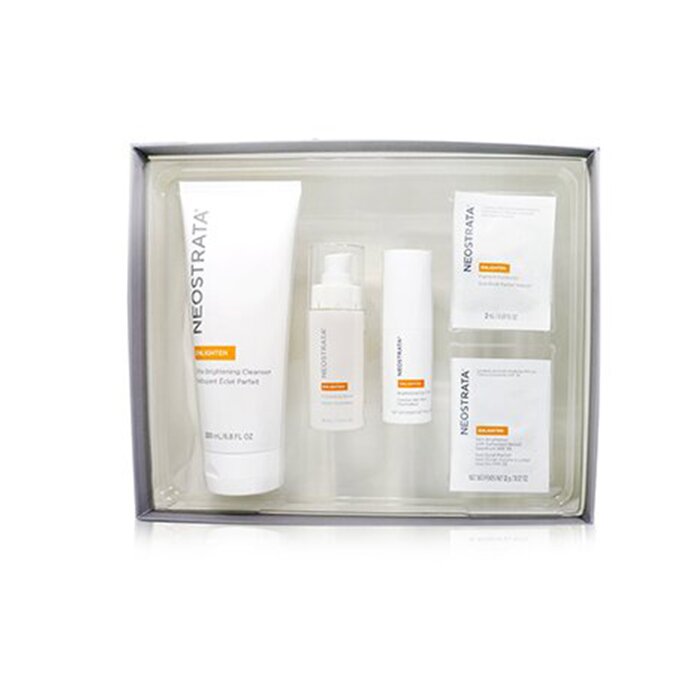 Neostrata مجموعة نظام التفتيح: منظف مفتح، سيرم مفتح، كريم عيون مفتح، مفتح بشرة SPF 35، مفتح لضبط الصبغ 5pcsProduct Thumbnail
