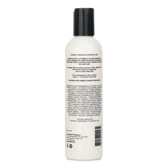 John Masters Organics Conditioner For Dry Hair with Lavender & Avocado  236ml/8ozProduct Thumbnail