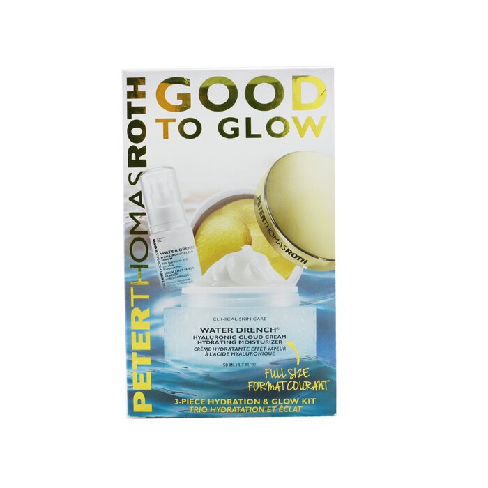 Peter Thomas Roth Good To Glow 3-Piece Hydration & Glow Kit : 24K Gold Eye Patches 15pairs+Hyaluronic Cloud Serum 15ml+Hydrating Moisturizer 50ml 3pcsProduct Thumbnail