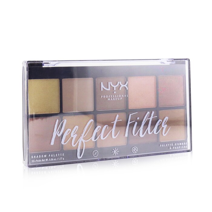 NYX Perfect Filter Shadow Palette 10x1.77g/0.06ozProduct Thumbnail