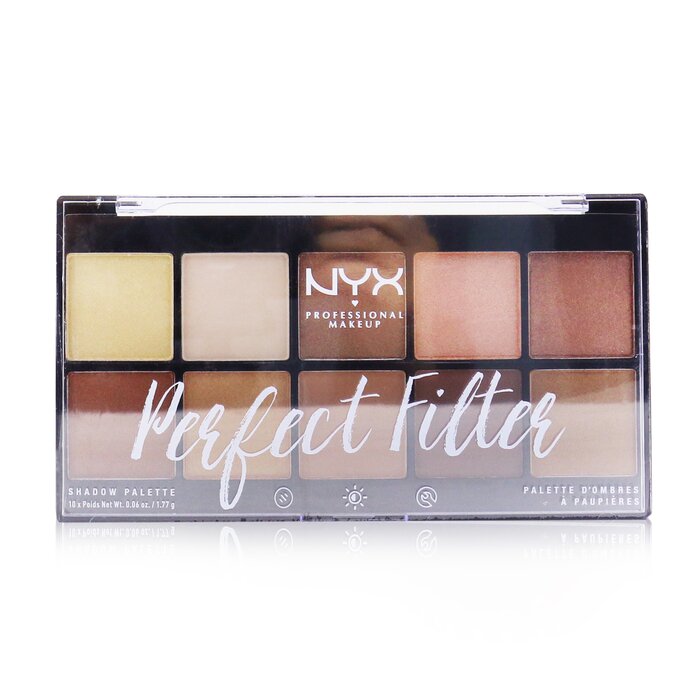 NYX Perfect Filter Shadow Palette 10x1.77g/0.06ozProduct Thumbnail