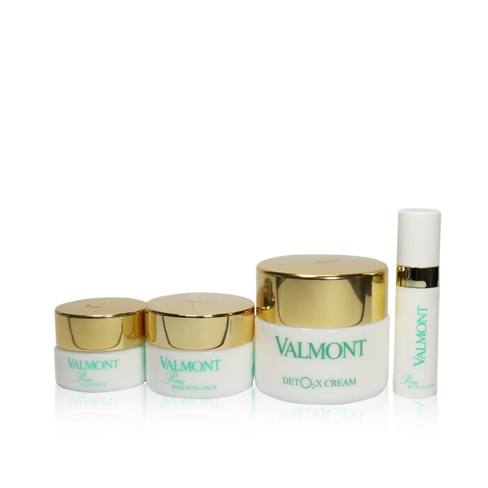 Valmont Deto2x Cream Loves You Set : Prime Renewing Pack 15ml+Prime B-Cellular 5ml+Pime Contour 5ml+Deto2x Cream 25ml 4pcs + 1caseProduct Thumbnail