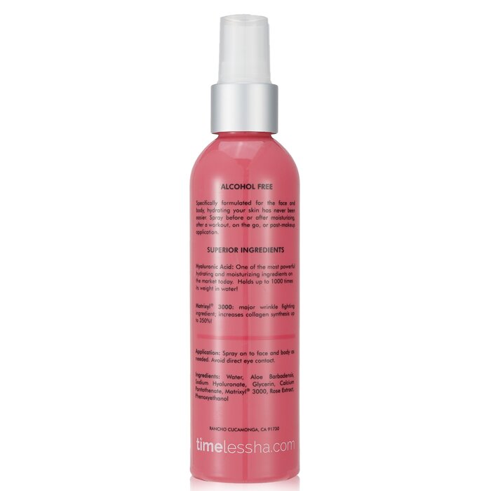 Timeless Skin Care HA (Hyaluronic Acid) Matrixyl 3000+Rose Spray 120ml/4ozProduct Thumbnail