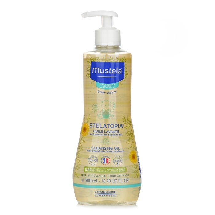 Mustela Stelatopia Cleansing Oil 5034306(Random Packaging) 500ml/16.9ozProduct Thumbnail