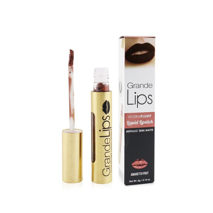 Grande Cosmetics (GrandeLash) GrandeLIPS Plumping Liquid Lipstick (Metallic Semi Matte) 4g/0.14ozProduct Thumbnail