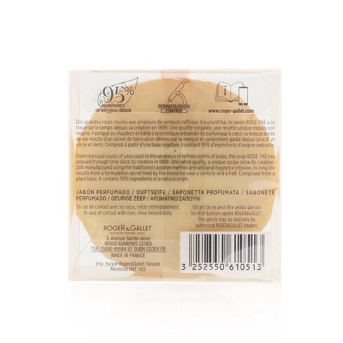 Roger & Gallet Rose The (Rose Tea) Perfumed Soap 100g/3.5ozProduct Thumbnail