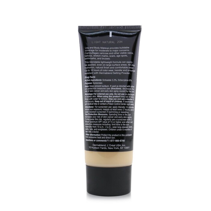 Dermablend Leg and Body Make Up Buildable Liquid Body Foundation Sunscreen Broad Spectrum SPF 25 100ml/3.4ozProduct Thumbnail