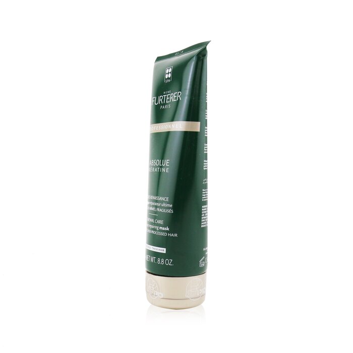 Rene Furterer Absolue Kèratine Renewal Care Ultimate Repairing Mask - Damaged, Over-Processed Thick Hair (Salon Product) 250ml/8.8ozProduct Thumbnail