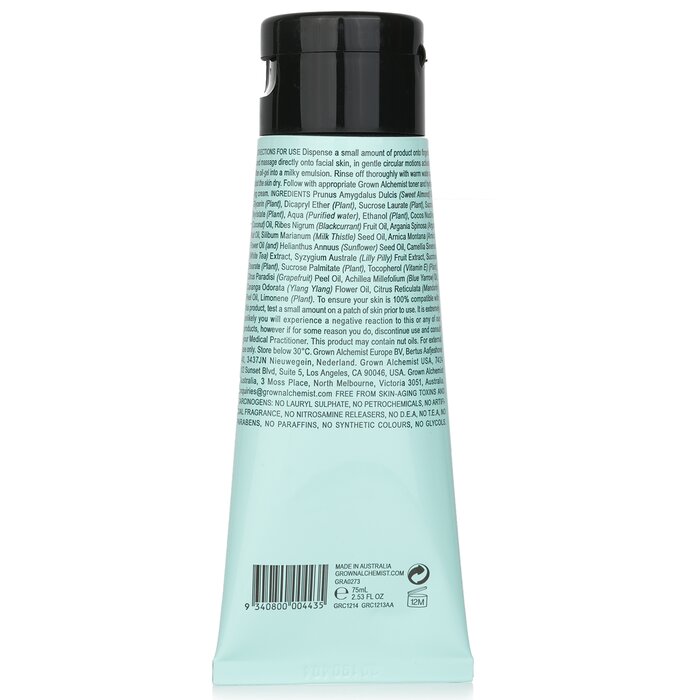 Grown Alchemist Hydra+ Oil-Gel Facial Cleanser - Rosemary CO2 Extract, Squalane, Blackcurrant Seed 75ml/2.53ozProduct Thumbnail