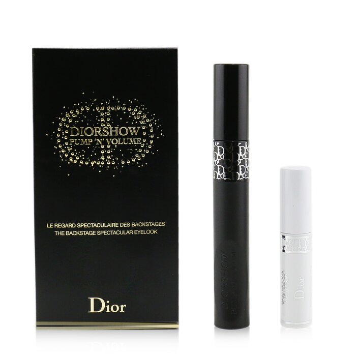 Christian Dior Diorshow Pump &quot;N' Volume Mascara Set: Diorshow Pump 'N' Volume Mascara 6g/0.21oz + Diorshow Maximizer 3D Lash Primer 2pcsProduct Thumbnail
