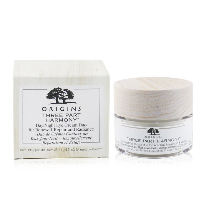 Origins Three Part Harmony Day/Night Eye Cream Duo For Renewal, Repair & Radiance 30ml/1ozProduct Thumbnail