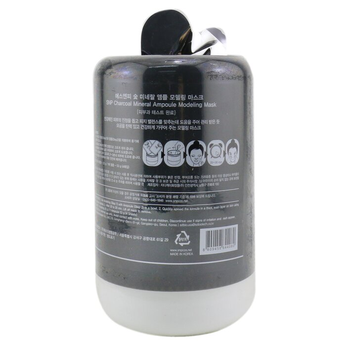 SNP Charcoal Mineral Ampoule Modeling Маска (Контролирует Поры и Успокаивает) (Срок Годности 12/2020) Picture ColorProduct Thumbnail
