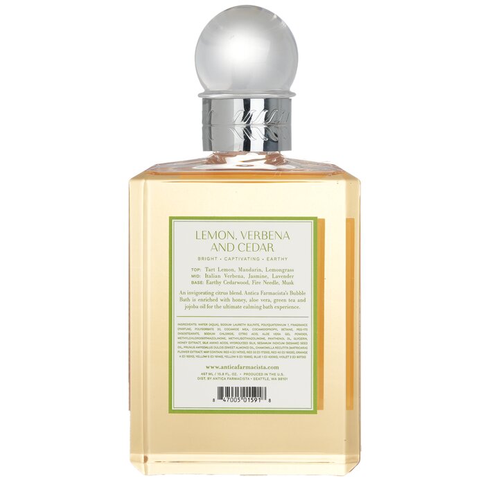 Antica Farmacista Bubble Bath - Lemon, Verbena & Cedar 467ml/15.8ozProduct Thumbnail