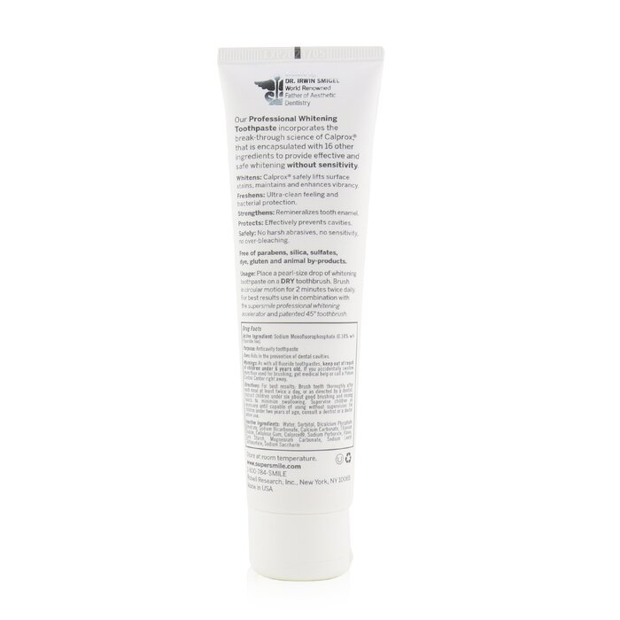Supersmile Professional Whitening Toothpaste - Icy Mint (Box Slightly Damaged) 119g/4.2ozProduct Thumbnail