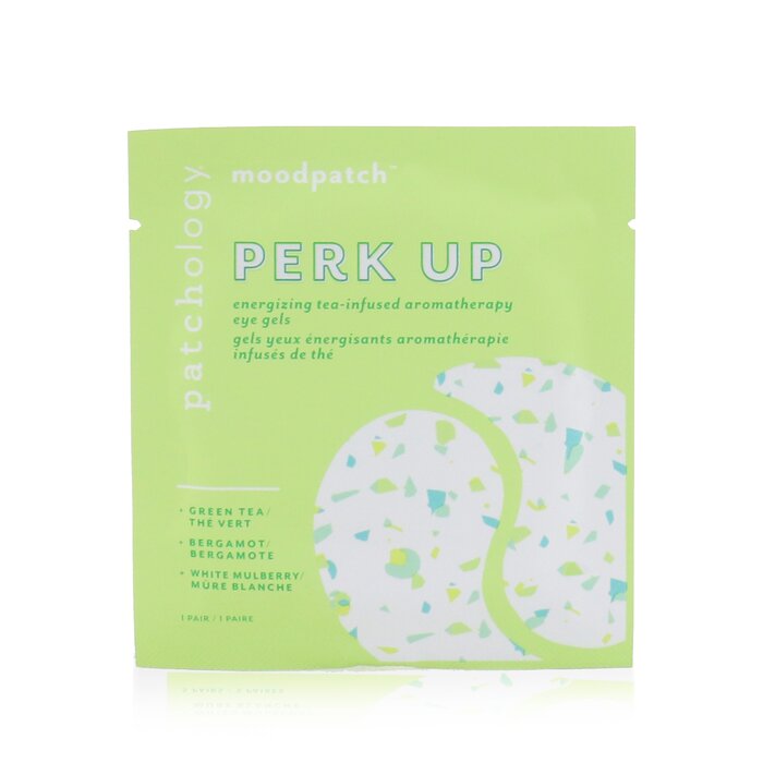Patchology Moodpatch - Perk Up Energizing Tea-Infused Aromatherapy Eye Gels (Green Tea+Bergamot+White Mulberry) 5pairsProduct Thumbnail