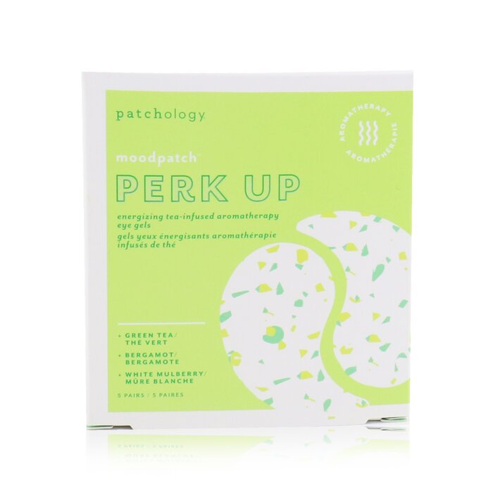 Patchology Moodpatch - Perk Up Energizing Tea-Infused Aromatherapy Eye Gels (Green Tea+Bergamot+White Mulberry) 5pairsProduct Thumbnail