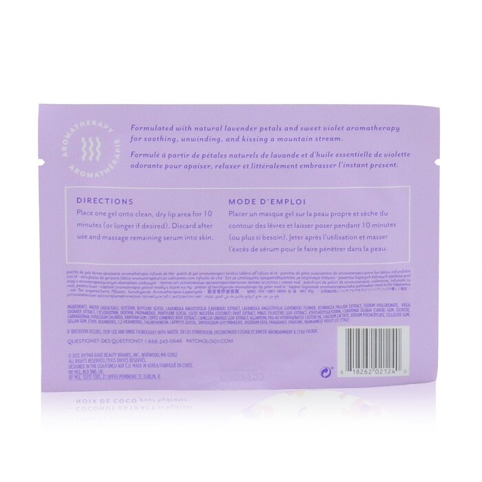 Patchology Moodpatch - 保持微笑舒緩茶香薰唇膏（甜紫羅蘭+薰衣草+椰子提取物） 5pcsProduct Thumbnail
