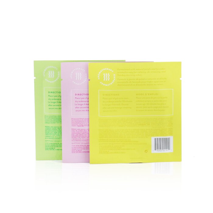Patchology Moodpatch - Current Mood Tea-Infused Eye Gel Trio Set: (Perk Up, Happy Place, Down Time) 6pairsProduct Thumbnail