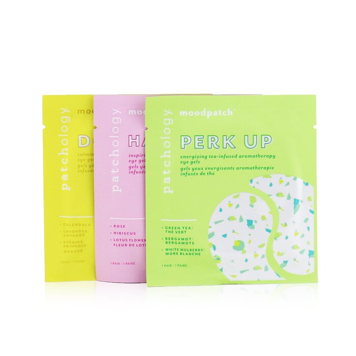 Patchology Moodpatch - Current Mood Tea-Infused Eye Gel Trio Set: (Perk Up, Happy Place, Down Time) 6pairsProduct Thumbnail