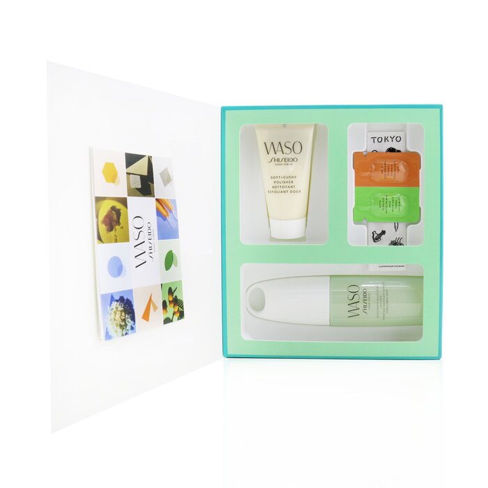 Shiseido Waso Quick Matte Moisturizer Oil-Free Set 4pcsProduct Thumbnail