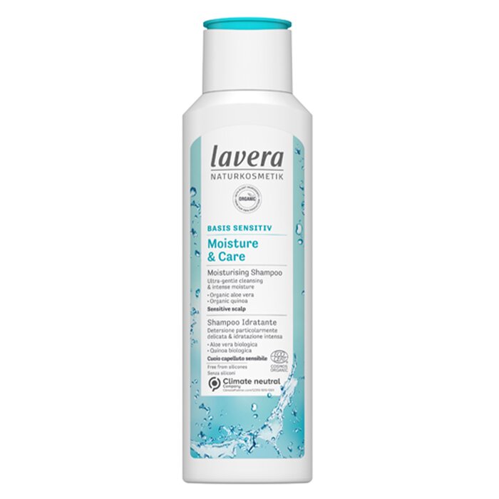 Lavera Basis Sensitiv Moisture & Care Moisturising Shampoo (Sensitive Scalp)  250ml/8.8ozProduct Thumbnail