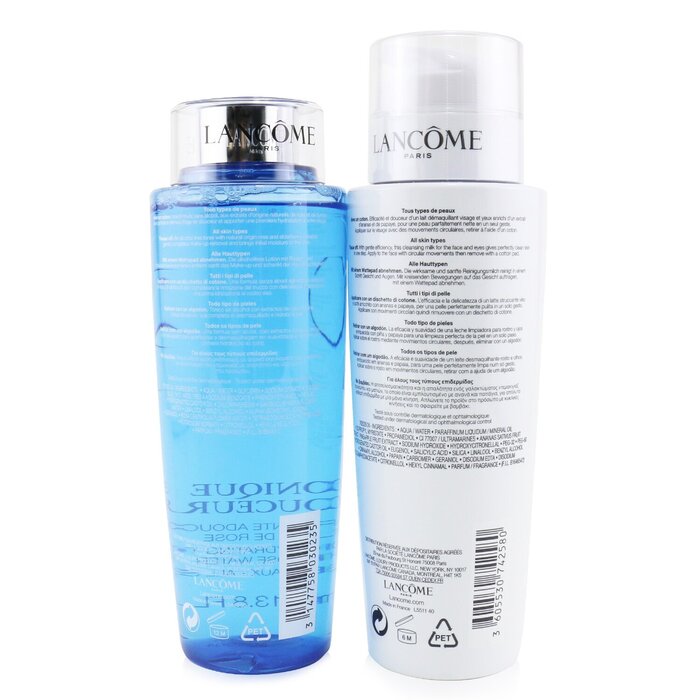 Lancome Lancome Set: Tonique Douceur 400ml/13.4oz + Galateis Douceur 400ml/13.4oz 2pcs+1bagProduct Thumbnail