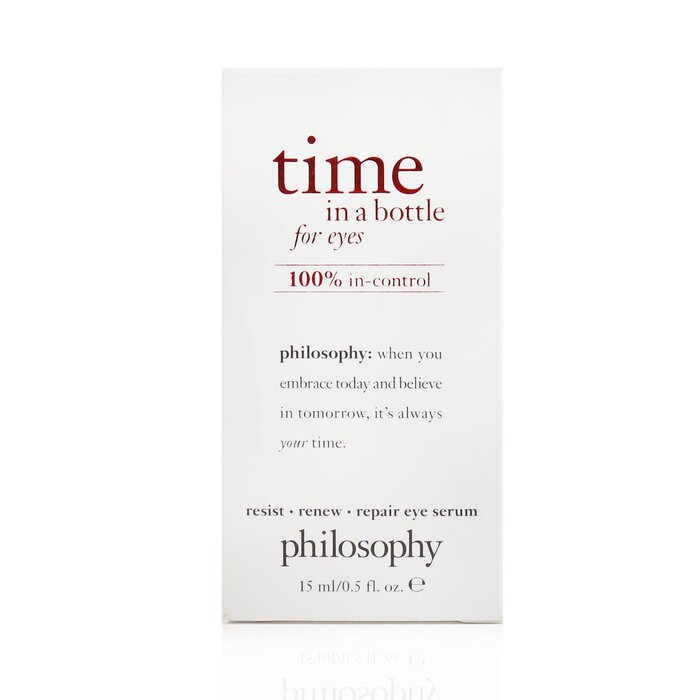Philosophy Time In A Bottle For Eyes Serum - 100% In-Control 15ml/0.5ozProduct Thumbnail