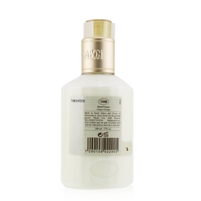 Sabon Hand Cream - Ginger Orange 200ml/7ozProduct Thumbnail