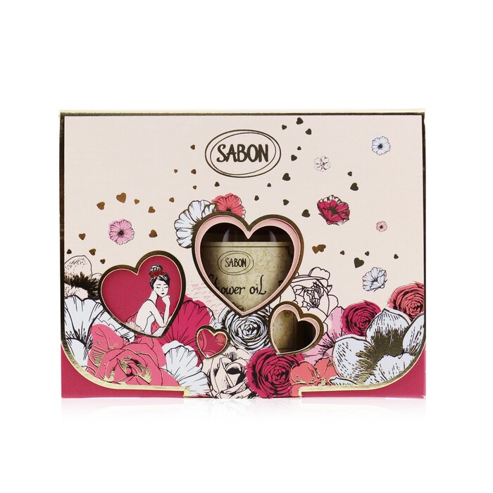 Sabon Shower Oil Trio Kit: Patchouli Lavender & Vanilla 100ml + Delicate Jasmine 100ml + Green Rose 100ml 3x100ml/3.38ozProduct Thumbnail