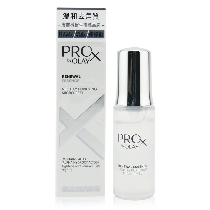Olay Pro X Renewal Essence - Nightly Purifying Micro-Peel (Contains AHAs) 40ml/1.35ozProduct Thumbnail